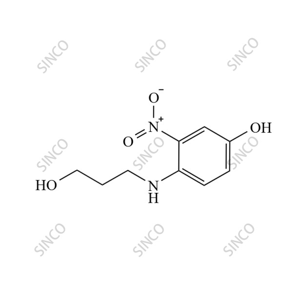3-Nitro-N-(2-hydroxypropyl)-4-aminophenol