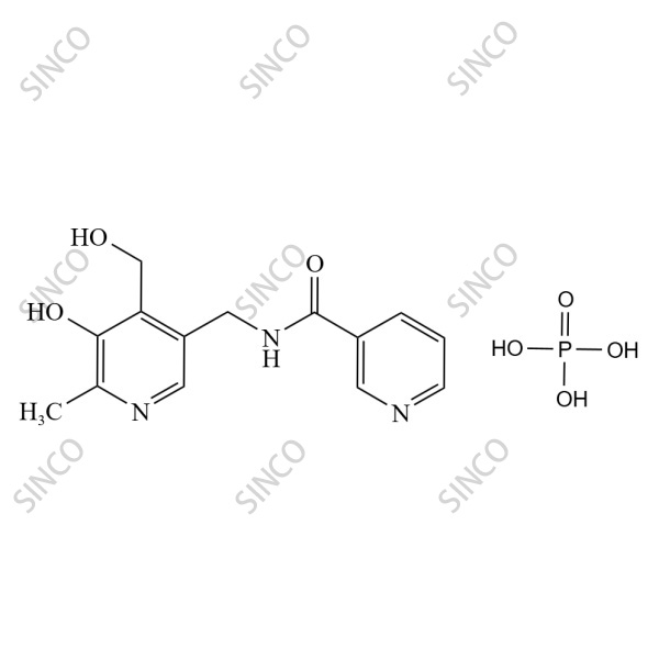 N-{[5-hydroxy-4-(hydroxymethyl)-6-methylpyridin-3-yl]methyl}pyridine-3-carboxamide Phosphate