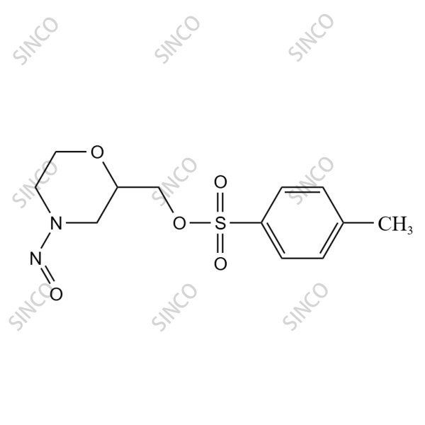 (4-Nitroso-morpholin-2-yl)methyl p-toluenesulfonate