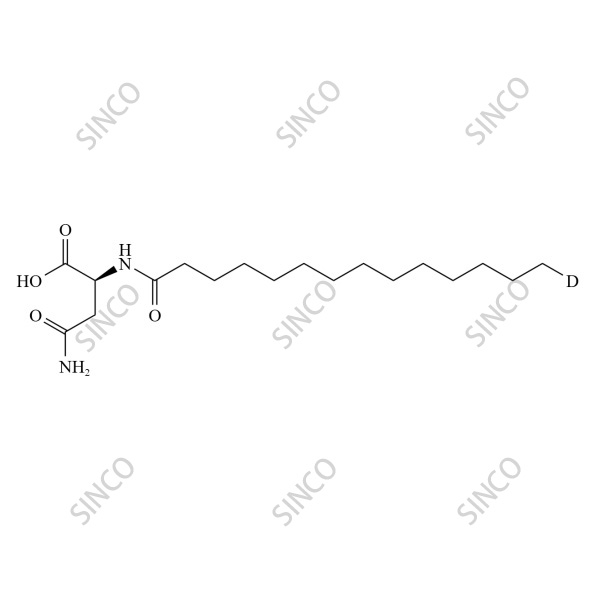 N-[1-oxo(14-2H1)tetradecyl]-L-asparagine