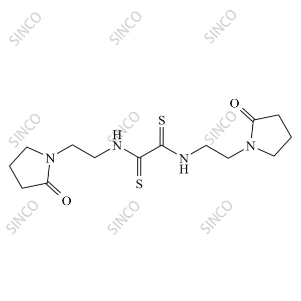 N,N'-bis[2-(2-oxopyrrolidin-1-yl)ethyl]ethanedithioamide