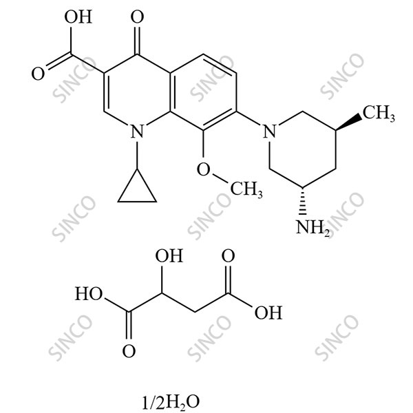 Nemonoxacin Malate Hemihydrate
