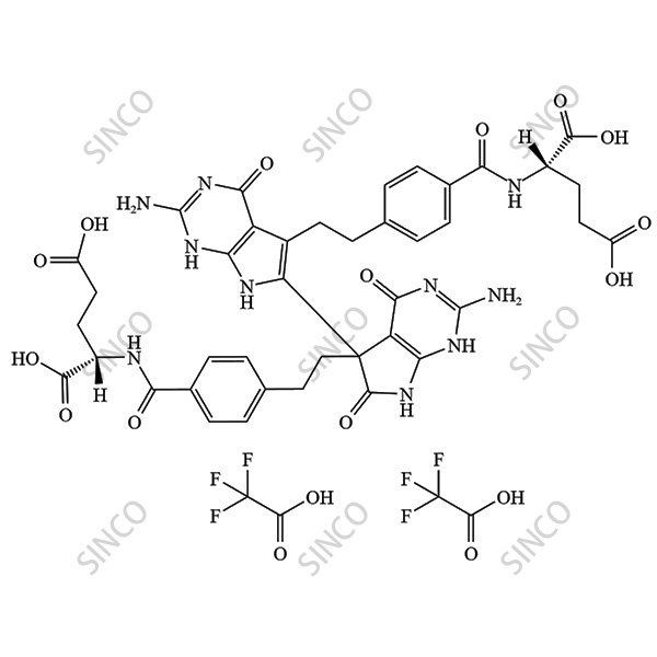 Pemetrexed EP Impurity B&C DiTrifluoroacetic acid