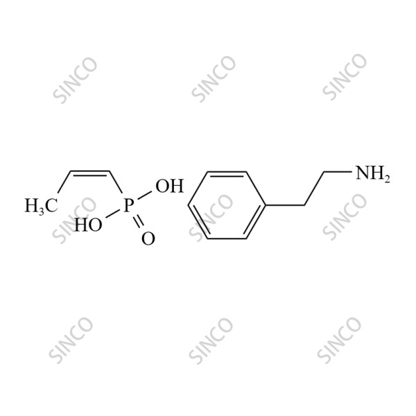 cis-propenylphosphonic acid Phenethylamine salt