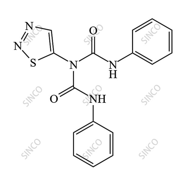 3-phenyl-1-(phenylcarbamoyl)-1-(1.2,3-thiadiazol-5-yl)urea