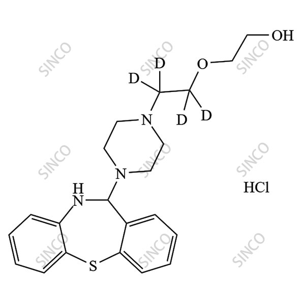 Quetiapine-d4 HCl