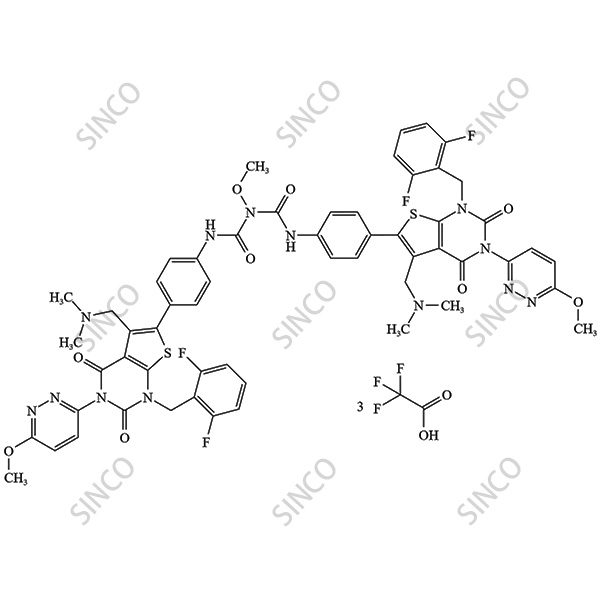 Relugolix Impurity 55 Tritrifluoroacetate