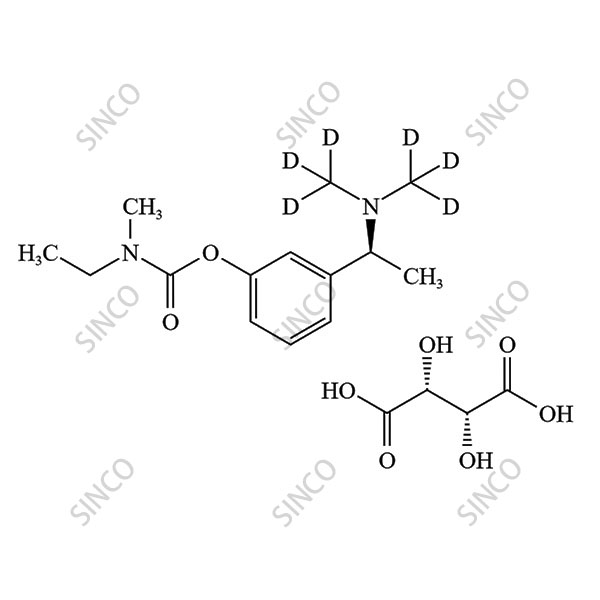 (S)-Rivastigmine Tartrate Salt-d6