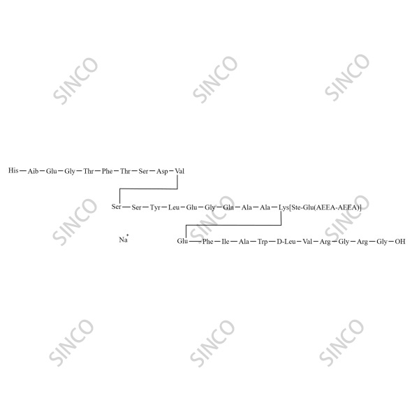 [D-Leu26]-Semaglutide Sodium Salt