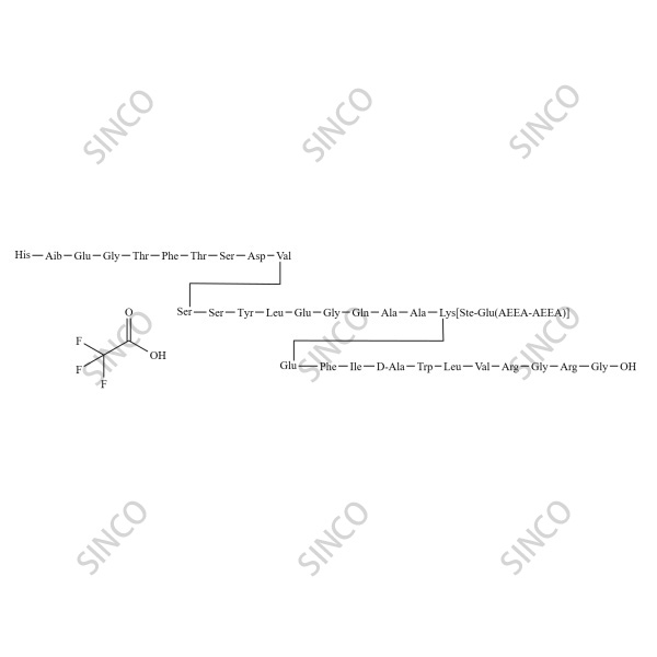 [D-Ala24]-Semaglutide Trifluoroacetic acid