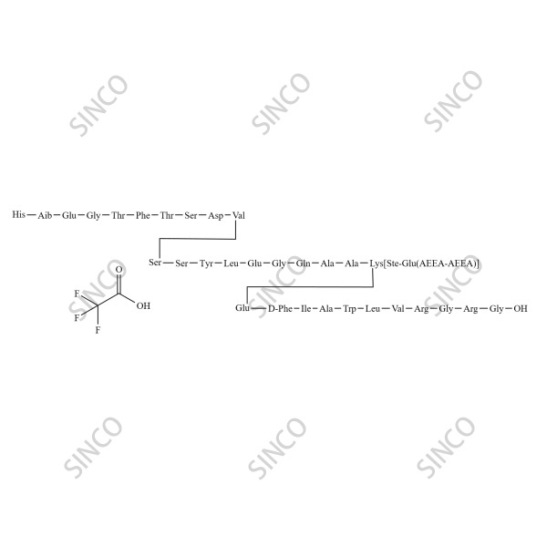 [D-Phe22]-Semaglutide Trifluoroacetic acid