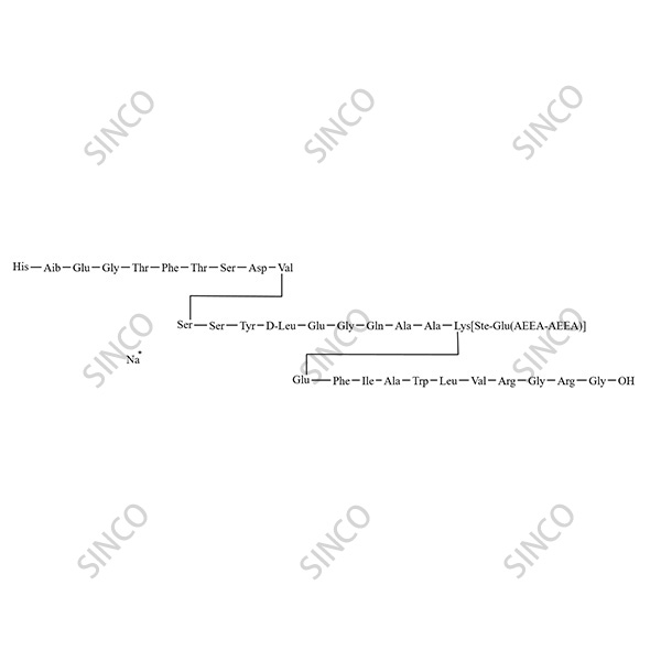 [D-Leu14]-Semaglutide Sodium Salt