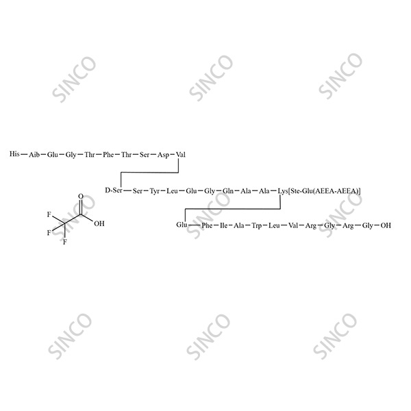 [D-Ser11]-Semaglutide Trifluoroacetic acid