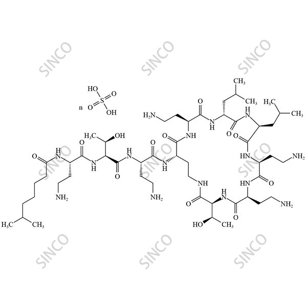 Sulfate polymyxin E2 (colistin B)