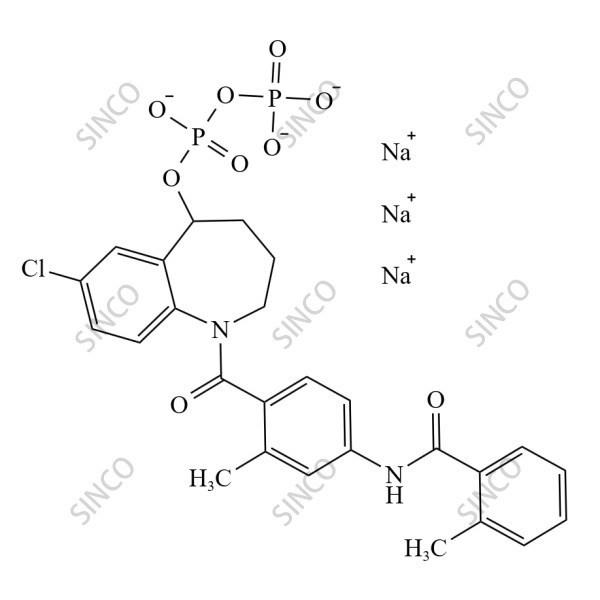 Tolvaptan Impurity 90 Trisodium Salt