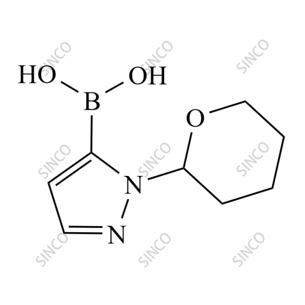 (1-(Tetrahydro-2H-pyran-2-yl)-1H-pyrazol-5-yl)boronic acid
