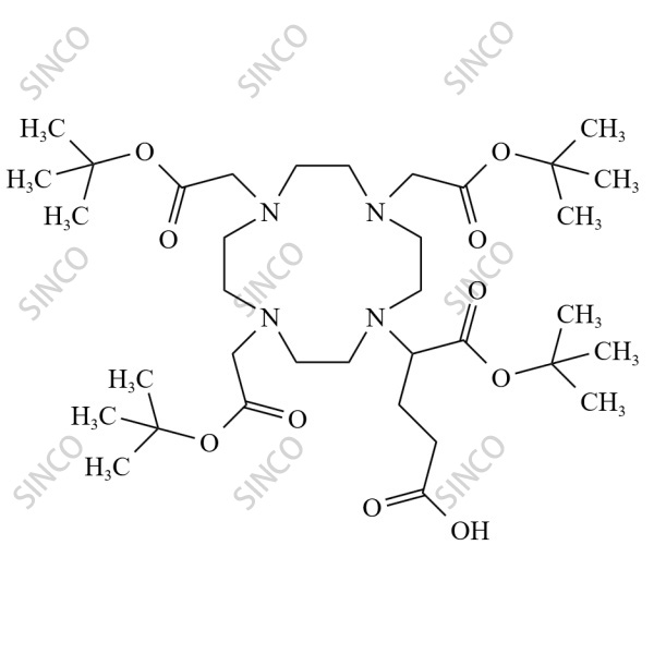 5-(tert-butoxy)-5-oxo-4-(4,7,10-tris(2-(tert-butoxy)-2-oxoethyl)-1,4,7,10-tetraazacyclododecan-1-yl)pentanoic Acid