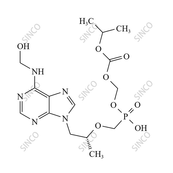 Tenofovir Disoproxil Fumarate Impurity(N6-CH2OH-POC PMPA)
