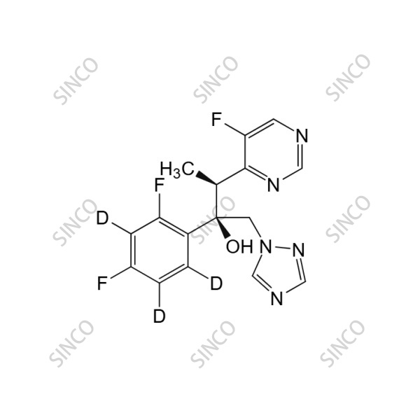 (±)-Voriconazole D3