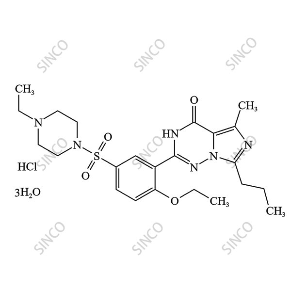 Vardenafil HCl Trihydrate