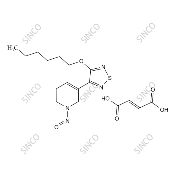 N-Nitroso Xanomeline Impurity 1 Fumarate